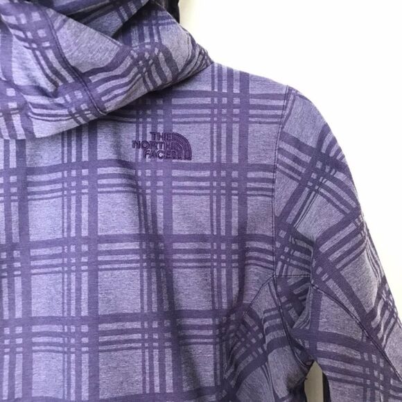 The North Face Jackets & Blazers - North face Sz S Purple grid Parka Jacket coat
